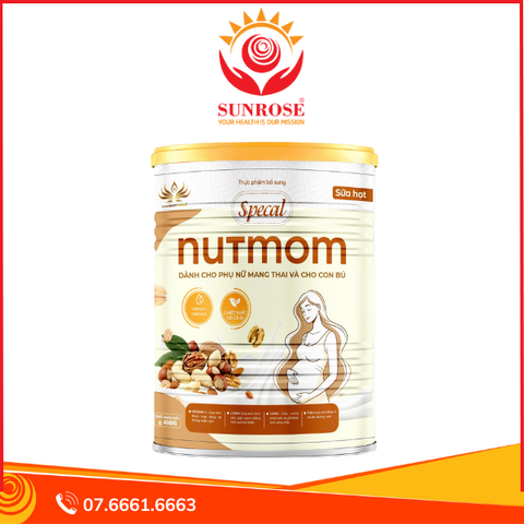  Sữa Hạt Specal NutMom – Tăng cường miễn dịch cho mẹ & bé – Hộp 400g 