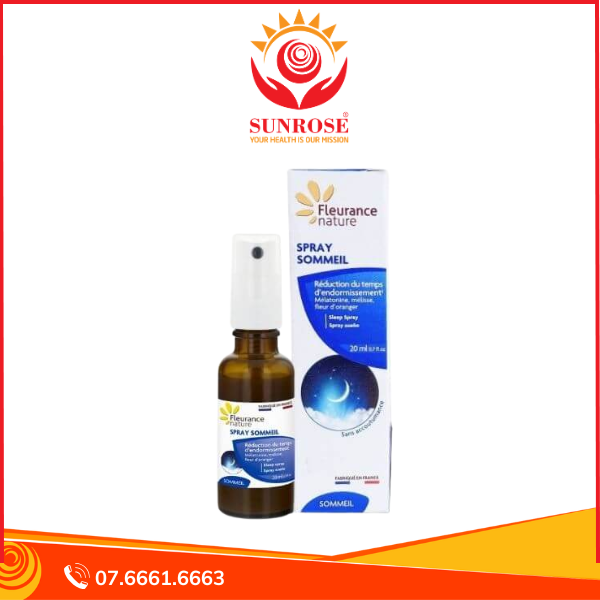  Xịt ngủ ngon Fleurance Nature – Hỗ trợ điều hòa giấc ngủ, ngủ sâu & ngon hơn – Chai 20ml 