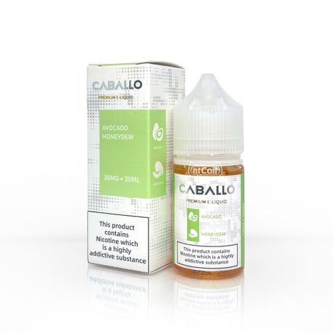 Caballo Avocado Honeydew (salt) (30ml) Bơ dưa gang lạnh