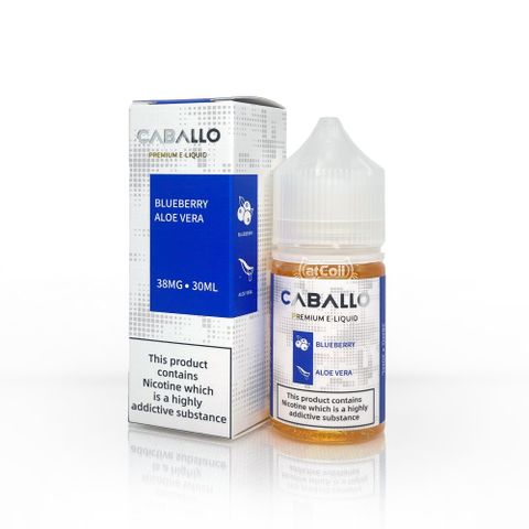 Caballo Blueberry Aloe Vera (salt) (30ml) Việt quất nha đam lạnh