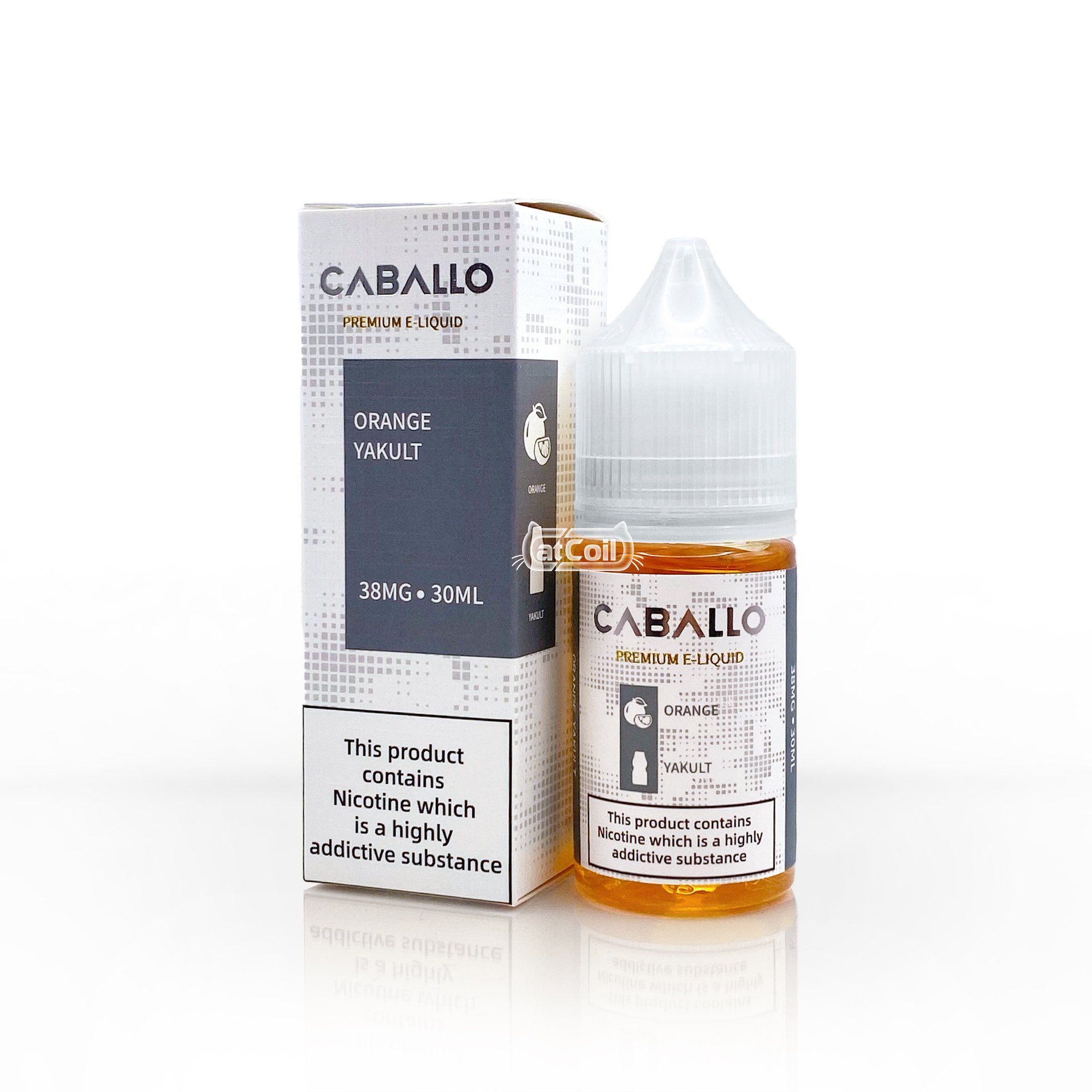 Caballo Orange Yakult (salt) (30ml) Cam yakult lạnh