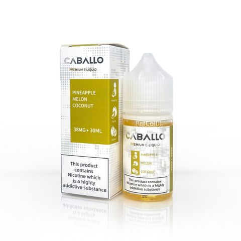 Caballo Pineapple Melon Coconut (salt) (30ml) Dứa dưa gang dừa lạnh