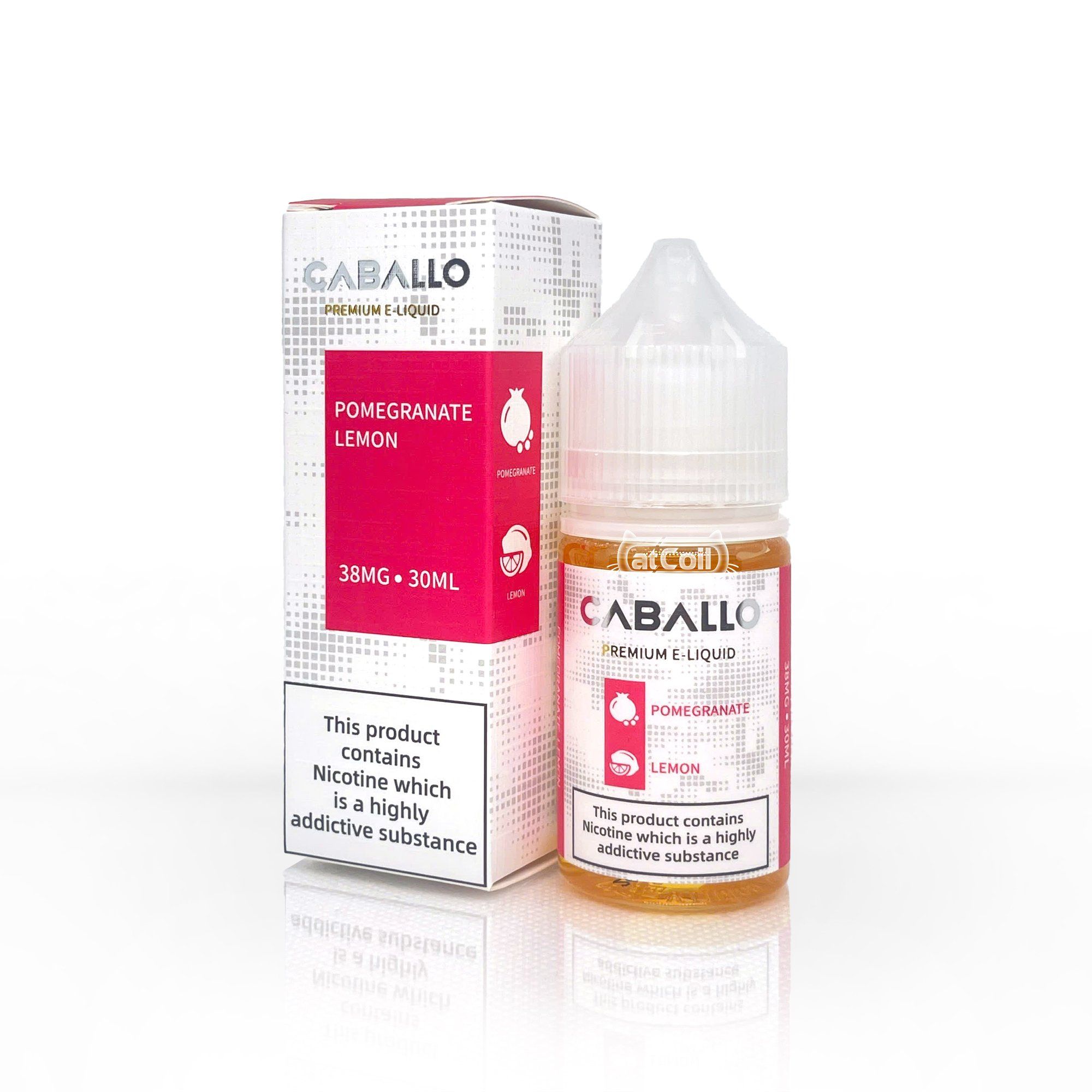 Caballo Pomegranate Lemon (salt) (30ml) Lựu chanh lạnh