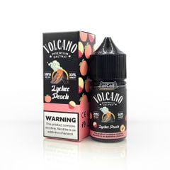 Volcano Lychee Peach (salt) (30ml) Vải đào lạnh