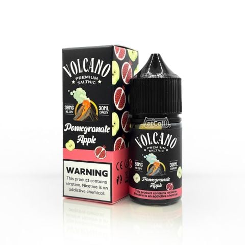 Volcano Pomegranate Apple (salt) (30ml) Táo lựu lạnh