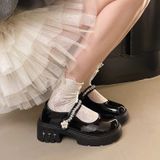  Giày Oxford 6 Phân Da  Bóng Cao Cấp KLL88625 