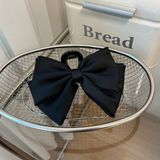  Kẹp tóc nơ kép vải satin sang trọng - KD-209 