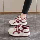  Giày Sneaker Nữ Cao Cấp 4 Phân Cao Cấp F821 