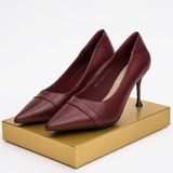  Giày Cao Gót 7,5 Phân Da  Thật QCCC 98-37 