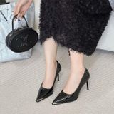  Giày Cao Gót 9 Phân Da Bóng Cao Cấp 69-50 