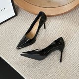  Giày Cao Gót 9 Phân Da Bóng Cao Cấp 69-50 