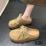  Dép Sục Da Lộn Cao Cấp 307-11 