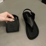  Giày Sandal Xỏ Ngón Đế Bệt Da Lì Cao Cấp X515 