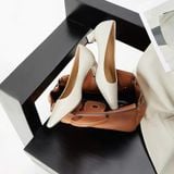  Giày Cao Gót 5 Phân Da Thật 5352 