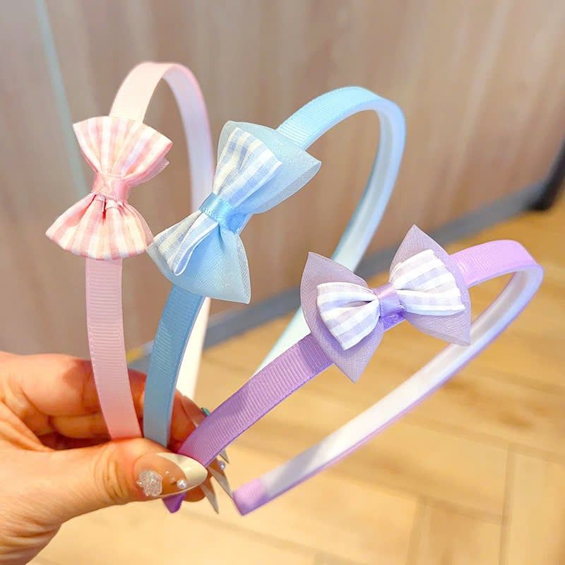  Bờm tóc nơ kép cho bé - H-BOM162 