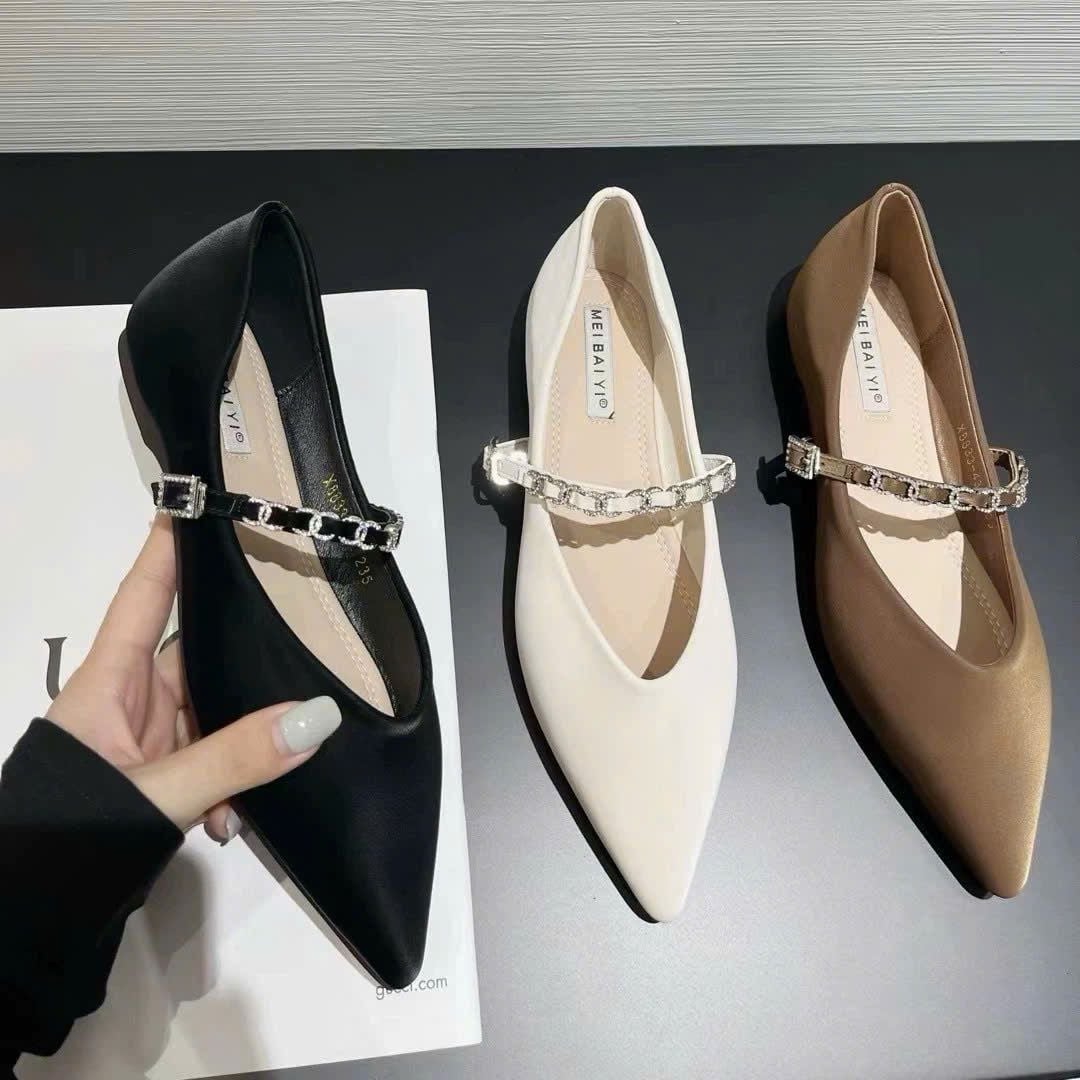  Giày Búp Bê Bệt QCCC 999-22 