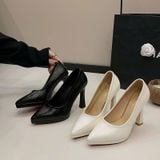  Giày Cao Gót 10 Phân Đế Đúp Da Lì Cao Cấp 8757 