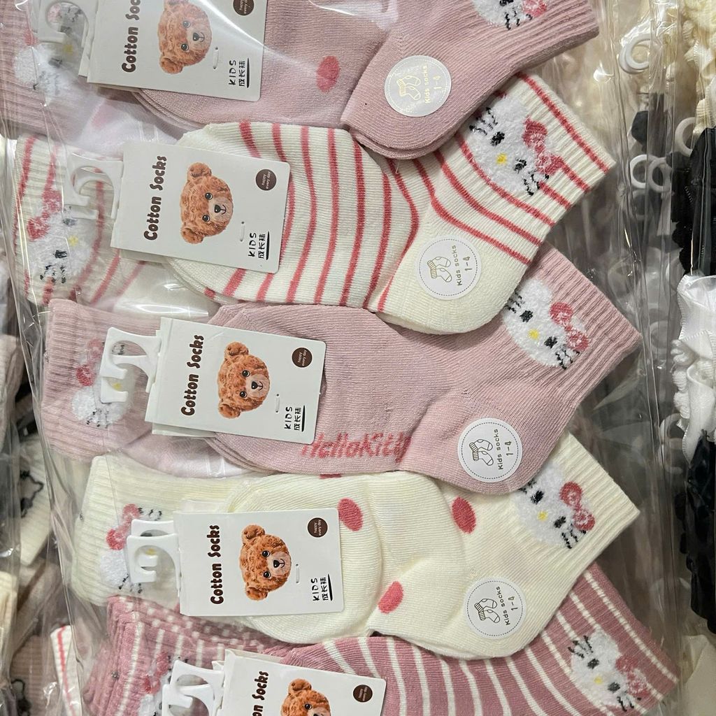  Tất Vớ Sơ Sinh Chống Trượt 1-4 Tuổi , 8-12 Tuổi TE04 