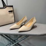  Giày Cao Gót 6 Phân Da Thật 11S801-56 