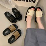  Dép Bánh Mì Quai Ngang Full Da Cao Cấp T16 