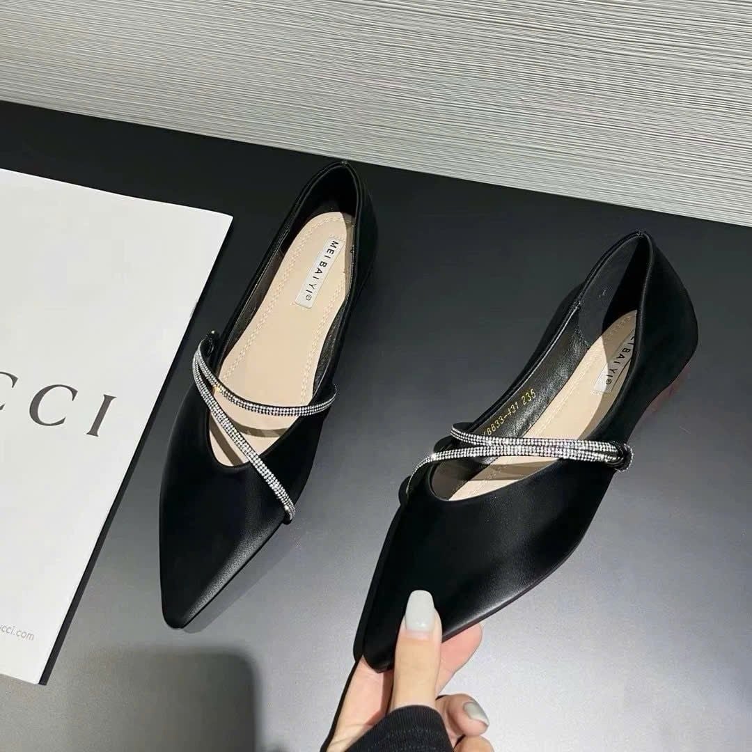  Giày Búp Bê Bệt QCCC 999-17 