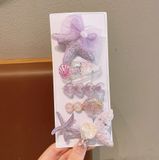  Set 5 kẹp tóc mái ngọc trai, sao biển dễ thương-  SK-P15 