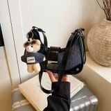  Túi Xách Denim Thời Trang Cao Cấp Tặng Kèm Charm 1509 