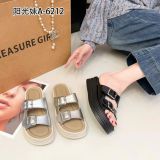  Dép Bánh Mì Quai Ngan 5 Phân Da lì Cao Cấp A-6212 