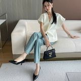  Giày Cao Gót 5 Phân Da Lì Cao Cấp HZ116-3 