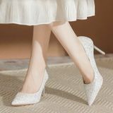  Giày Cao Gót 9 Phân Phối Kim Tuyến Cao Cấp M965-13 