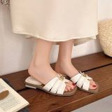  Dép Gót 2 phân Da Lì Cao Cấp 7886 