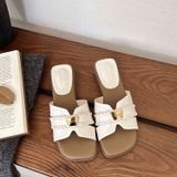  Dép Gót 2 phân Da Lì Cao Cấp 7886 