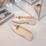  Giày Búp Bê 2 Phân Da Lì Cao Cấp ML582-50 