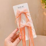  Set 2 kẹp tóc nơ ruy băng cho bé - SK-P01 