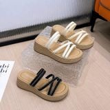  Dép Cao Gót Đế Xuồng Cao Su Cao Cấp 5 Phân B22 