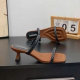  Dép Cao Gót Cao Cấp 5 Phân 53661-7 