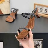  Dép Cao Gót Cao Cấp 5 Phân 53661-7 
