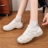  Giày Sneaker Nữ Cao Cấp 3 Phân Cao Cấp 8811 