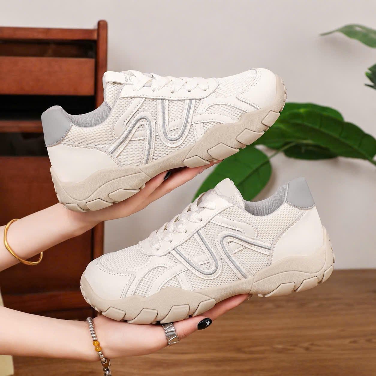  Giày Sneaker Nữ Cao Cấp 3 Phân Cao Cấp 8811 