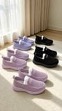  Giày Sneaker, Giày Lười Nữ,Giày Slipon Nữ Vải Thoáng Khí 3 Phân Cao Cấp 27618 