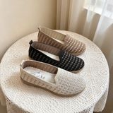  Giày Sneaker, Giày Slipon, Nữ Vải Thoáng  Khí Đế 3 Phân Cao Cấp JZ-09 
