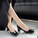  Giày Cao Gót 5 Phân Da Bóng Cao Cấp 616-38 