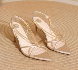  Giày Sandal Cao Gót Dây Mảnh 7 Phân H653-3 