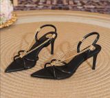  Giày Sandal Cao Gót Dây Mảnh 7 Phân H653-3 
