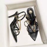  Giày Sandal Cao Gót Dây Mảnh 7 Phân H653-3 