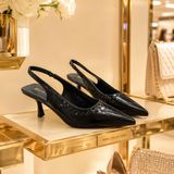  Giày Cao Gót 7 Phân Da Lì Cao Cấp K79-125 