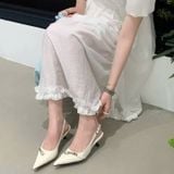  Giày Cao Gót 7 Phân Da Lì Cao Cấp 8115-7 