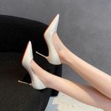  Giày Cao Gót 9 Phân Da Bóng Cao Cấp XD9-6 
