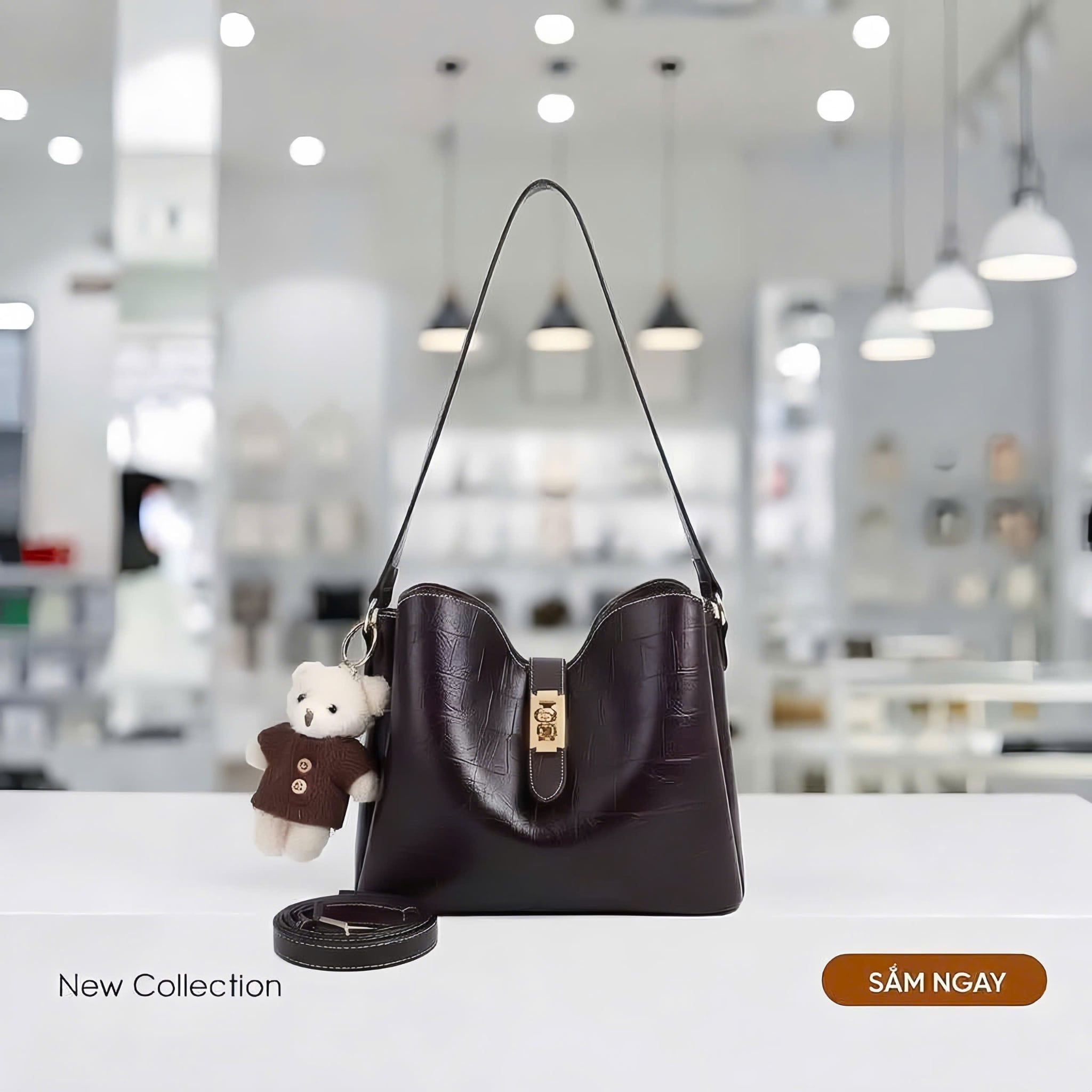  Túi xách Thời Trang Cao Cấp 26743 (Tặng Kèm Charm) 
