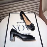  Giày Cao Gót 6 Phân Da Lì Cao Cấp 2471-6 